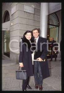 Paloma PICASSO FASHION Designer & Eric THEVENET 1999 ca * 35 mm vintage slide 16