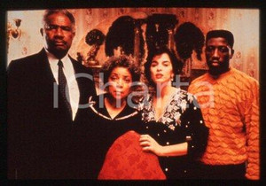 Ossie DAVIS & Ruby DEE - CINEMA "JUNGLE FEVER" 1991 * 35 mm vintage slide 1