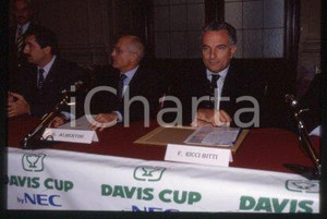 Francesco Ricci BITTI Gabriele ALBERTINI - MILAN 1997 ca * 35mm vintage slide 15