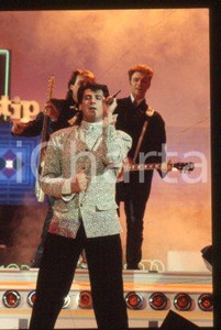 SPANDAU BALLET - SANREMO English new wave band 1986 * 35 mm vintage slide 50