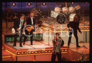 SPANDAU BALLET - SANREMO English new wave band 1986 * 35 mm vintage slide 58