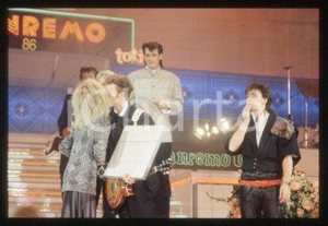 SPANDAU BALLET - SANREMO English new wave band 1986 * 35 mm vintage slide 75