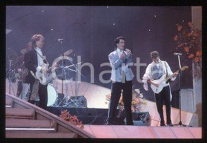 SPANDAU BALLET - SANREMO English new wave band 1986 * 35 mm vintage slide 83
