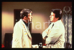 Fotografia d epoca originale 35mm vintage slide 1978 GENERAL HOSPITAL Chris ROBINSON e Stuart DAMON 1