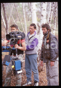 35mm vintage slide* 1997 PORZÛS Renzo MARTINELLI Il regista sul set del film (4)