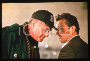 35mm vintage slide* 1998 RONIN Robert DE NIRO e John FRANKENHEIMER sul set (2)