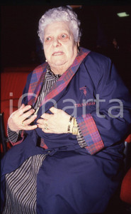 Fotografia d epoca originale 35mm vintage slide 1985ca ITALIA COSTUME SORA LELLA Elena FABRIZI Ritratto 7 1