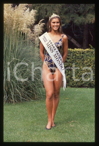 35mm vintage slide* 1990 COSTUME Cristina GAVAGNIN UN'ITALIANA PER MISS MONDO 13