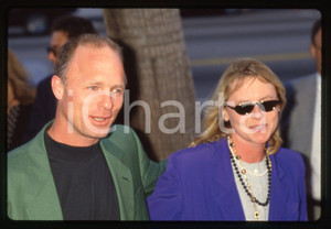 35mm vintage slide* 1993 BEVERLY HILLS Ed HARRIS e Amy MADIGAN a una première 2