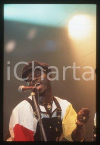George WEAH - MILAN Liberian footballer Costume 1995 ca * 35 mm vintage slide 19