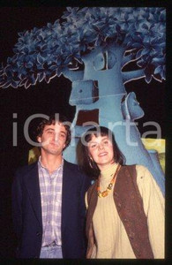 Madia CLAUDIO Francesca PAGANINI RAI ALBERO AZZURRO 1990 * 35 mm vintage slide 1