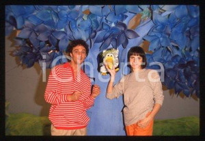 Madia CLAUDIO Francesca PAGANINI - L'ALBERO AZZURRO 1990 * 35mm vintage slide 24