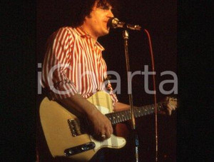 Bernardo LANZETTI - ITALY "Gente Nervosa" Singer 1981 * 35 mm vintage slide 16