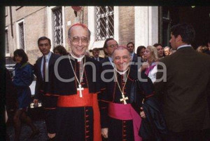 Il cardinale Camillo RUINI - ITALIA Costume 1999 * 35 mm vintage slide 28
