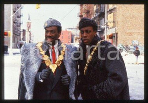 Eddie MURPHY & Arsenio HALL CINEMA Coming to America 1988 * 35mm vintage slide 3
