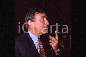 Bülent ECZACIBASI - COMO LAKE Turkish businessman 1997 ca * 35mm vintage slide 3