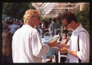 John TAYLOR - ITALY British bass guitarist 2000 ca * 35 mm vintage slide 18