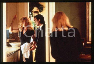 Antonio BANDERAS Mia FARROW CINEMA "Miami Rhapsody" 1995 * 35 mm vintage slide 3