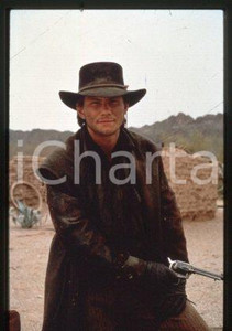 Christian SLATER - CINEMA "Young Guns II" Actor 1990 * 35 mm vintage slide 3