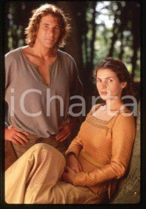 Richard GERE & Julia ORMOND - CINEMA "First Knight" 1995 * 35 mm vintage slide 1