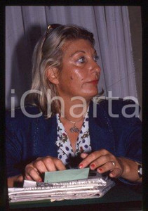 Lalla TRUPIA - PCI ITALIA Ritratto 1990 ca * 35 mm vintage slide 18