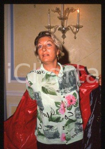 Lalla TRUPIA PCI ITALIA Ritratto della politica 1990 ca * 35 mm vintage slide 26