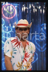 Cristiano MALGIOGLIO - ITALIA Un cantautore 1983 ca * 35 mm vintage slide 5