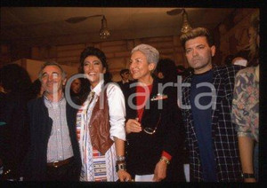Cristiano MALGIOGLIO Sabrina SALERNO - MUSIC 1989 * 35 mm vintage slide 43