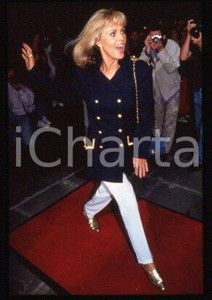 Britt EKLAND - CINEMA Swedish actress Costume 1992 ca * 35 mm vintage slide 20