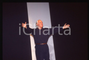 Fotografia d epoca originale Giorgio ARMANI  MODA Sfilata primaveraestate 1995 ca  35 mm vintage slide 7 1