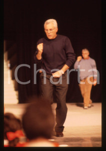 Fotografia d epoca originale Giorgio ARMANI  MODA Sfilata primaveraestate 1995 ca  35 mm vintage slide 12 1