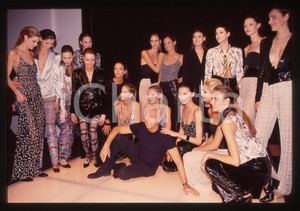 Giorgio ARMANI - MODA Sfilata primavera-estate 1995 ca * 35 mm vintage slide 13