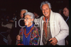 Fotografia d epoca originale Giorgio ARMANI Ottavio e Rosita MISSONI  MODA 1995 ca 35 mm vintage slide 3 1