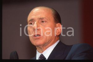 Silvio BERLUSCONI POLITICA Congresso AN 1995 ca *35 mm vintage slide 6