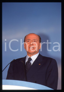 Silvio BERLUSCONI POLITICA Congresso FORZA ITALIA 1995 ca *35mm vintage slide 21