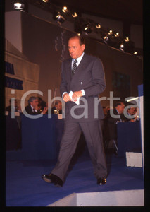 Silvio BERLUSCONI a un evento - 1995 ca *35 mm vintage slide 61