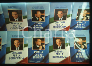 Silvio BERLUSCONI - POLITICA libri 2000 * 35 mm vintage slide