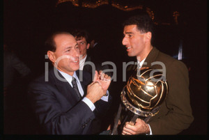 Silvio BERLUSCONI -COPPA INTERCONTINENTALE MILAN 1989 * 35 mm vintage slide