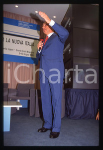 Silvio BERLUSCONI Convegno CONFINDUSTRIA 1995 * 35 mm vintage slide 10