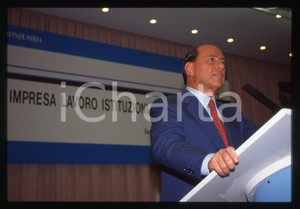 Silvio BERLUSCONI - Convegno CONFINDUSTRIA 1995 * 35 mm vintage slide 4