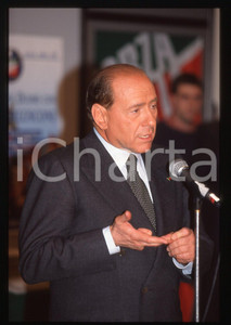 Silvio BERLUSCONI Congresso FORZA ITALIA - ASSAGO 1998 * 35 mm vintage slide 13