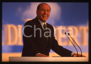 Silvio BERLUSCONI POLITICA - FORZA ITALIA 1995 ca *35 mm vintage slide 138