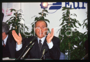 Silvio BERLUSCONI Imprenditoria - Evento - 1995 ca *35 mm vintage slide 165
