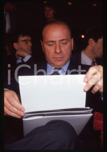 Silvio BERLUSCONI POLITICA - FORZA ITALIA 1995 ca *35 mm vintage slide 173
