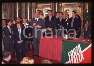 Silvio BERLUSCONI - POLITICA - FORZA ITALIA 1995 ca *35 mm vintage slide 205