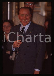 Silvio BERLUSCONI POLITICA - FORZA ITALIA 1995 ca *35 mm vintage slide 212
