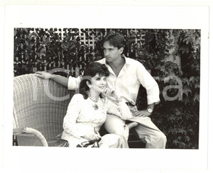 1988 VENEZIA Mostra del Cinema - Gina LOLLOBRIGIDA con Milko SKOFIC *Foto (2)