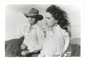 Fotografia d epoca originale 1988 CINEMA Film Return to Snowy River  Tom BURLINSON e Sigrid THORNTON 1