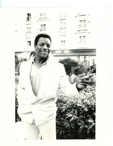 1988 FESTIVAL DI CANNES Ritratto dell'attore Carl WEATHERS - Foto 20x25 cm