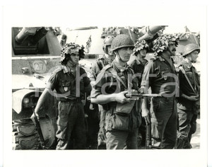 1985 ca ESERCITO Militari italiani e portoghesi durante esercitazione - Foto 